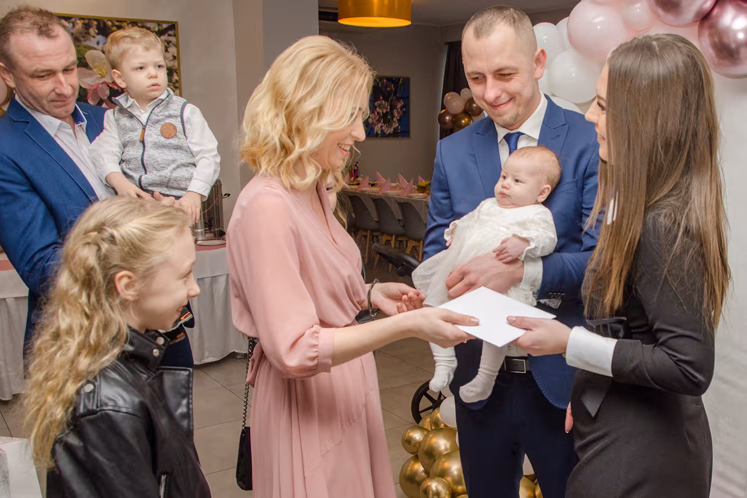 fotograf na przyjęcie po chrzcinach Kalisz