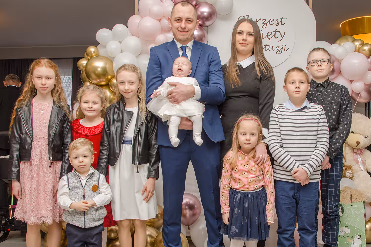 polecany fotograf na chrzest Kalisz